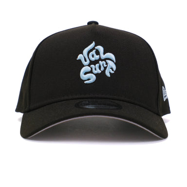 Val Surf - Wiggle Hat - New Era 9FORTY A-FRAME Snapback Hat - Black