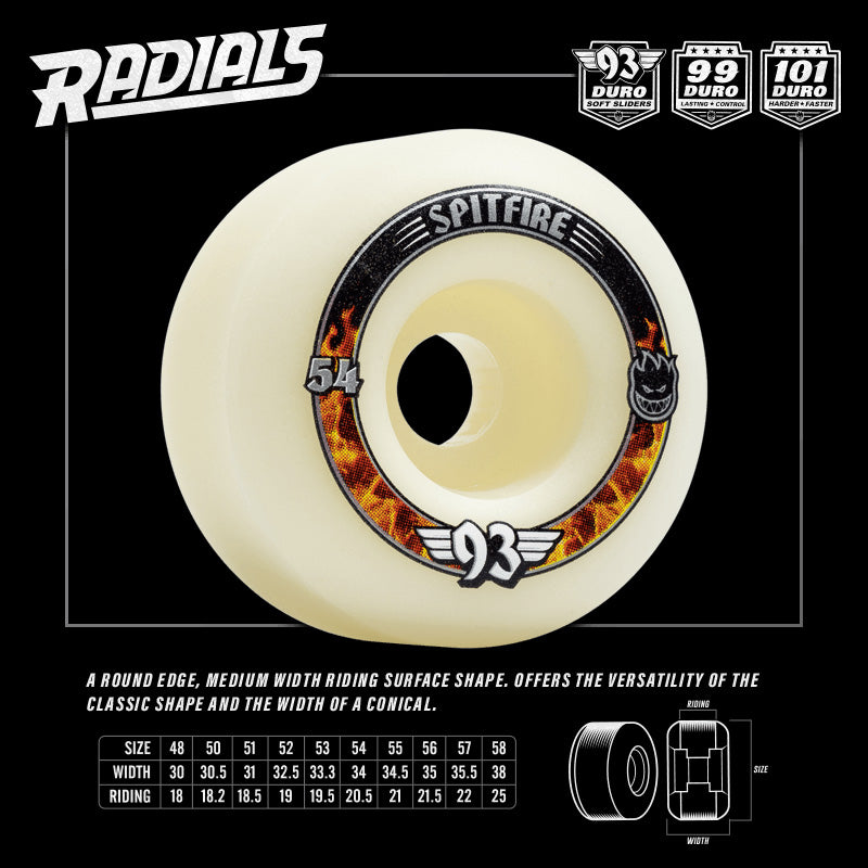 F499 X April BH Rose Radial  - 56MM