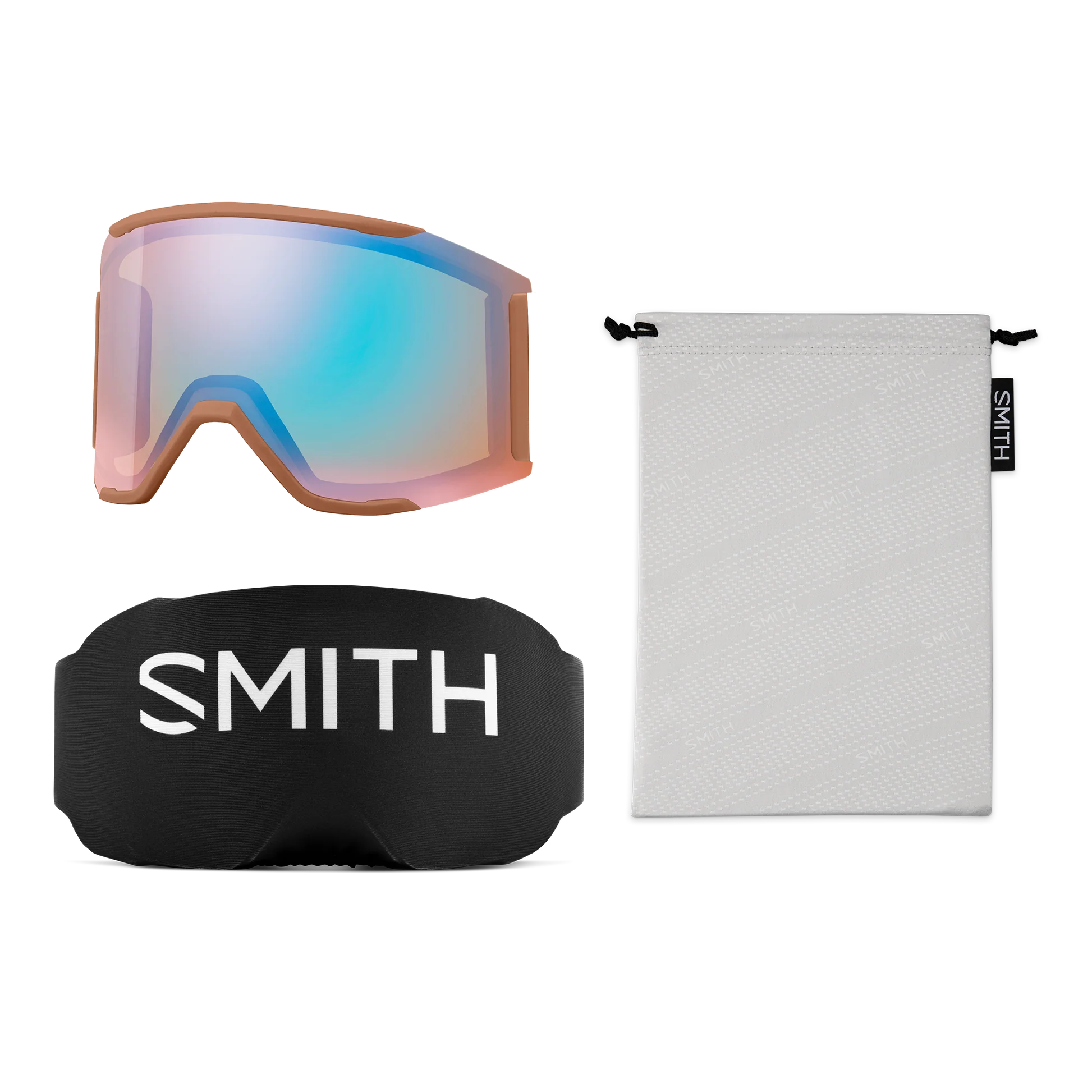Squad Mag - Camel Warm Steel - ChromaPop Everyday Red Mirror