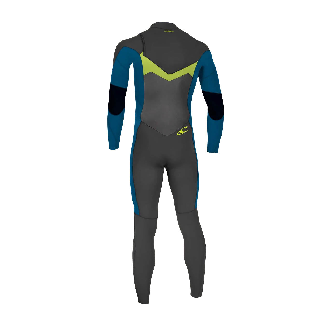 Youth Ninja 4/3 Chest Zip Full - Black/Ultra Blue
