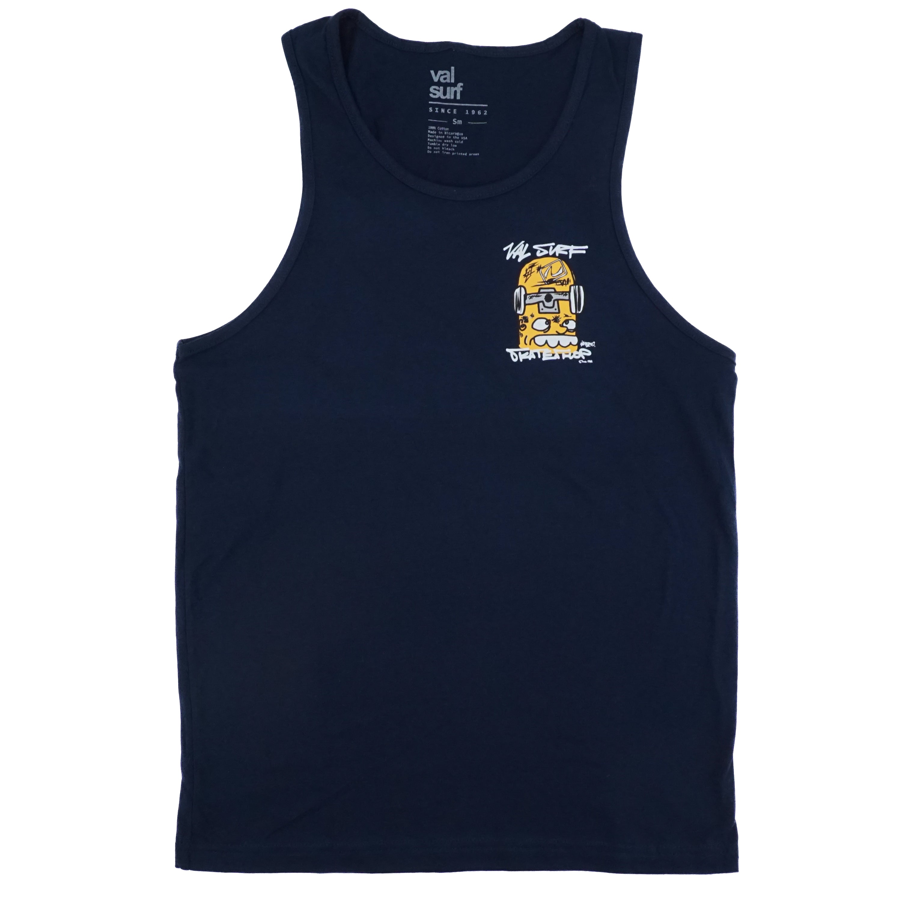 Skate Glaboe Logo Tank - Midnight Navy