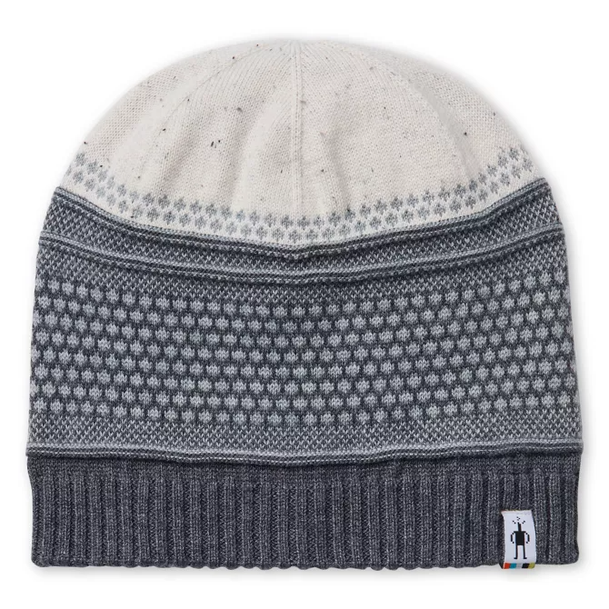 product image Popcorn Cable Beanie - Natural Donegal