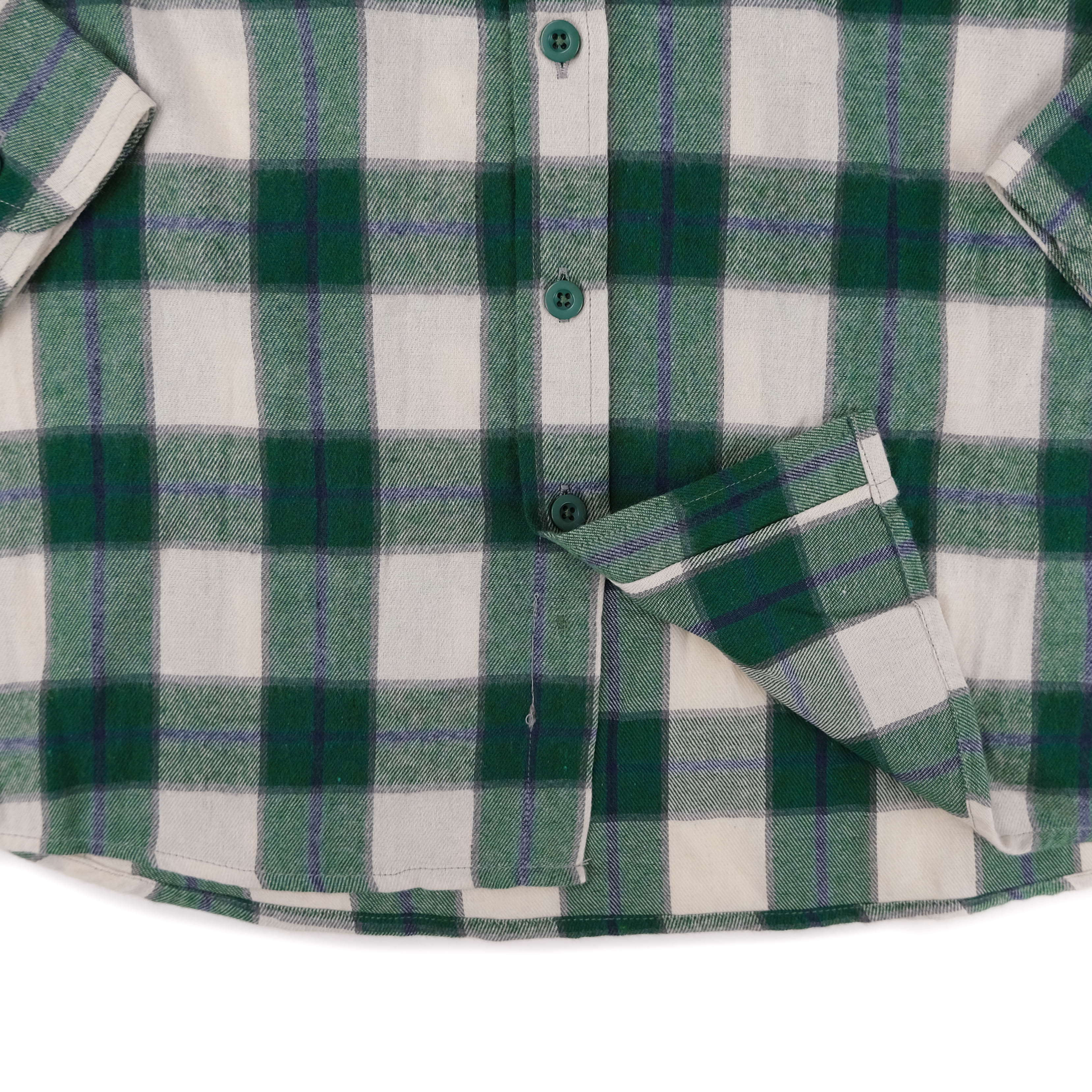 product image Stripe Logo Asher Flannel - Green