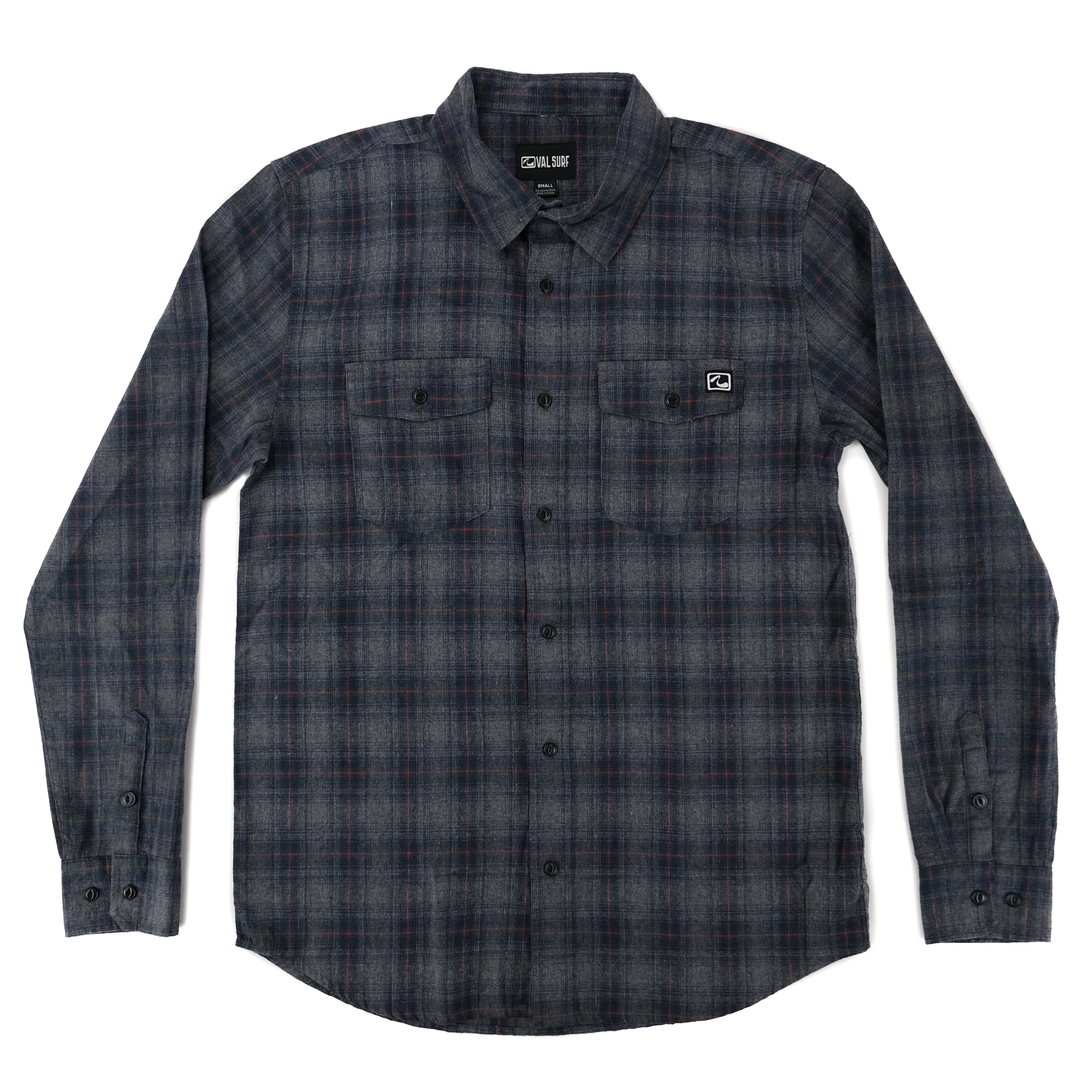 Salted Flannel Jacket - Charcoal