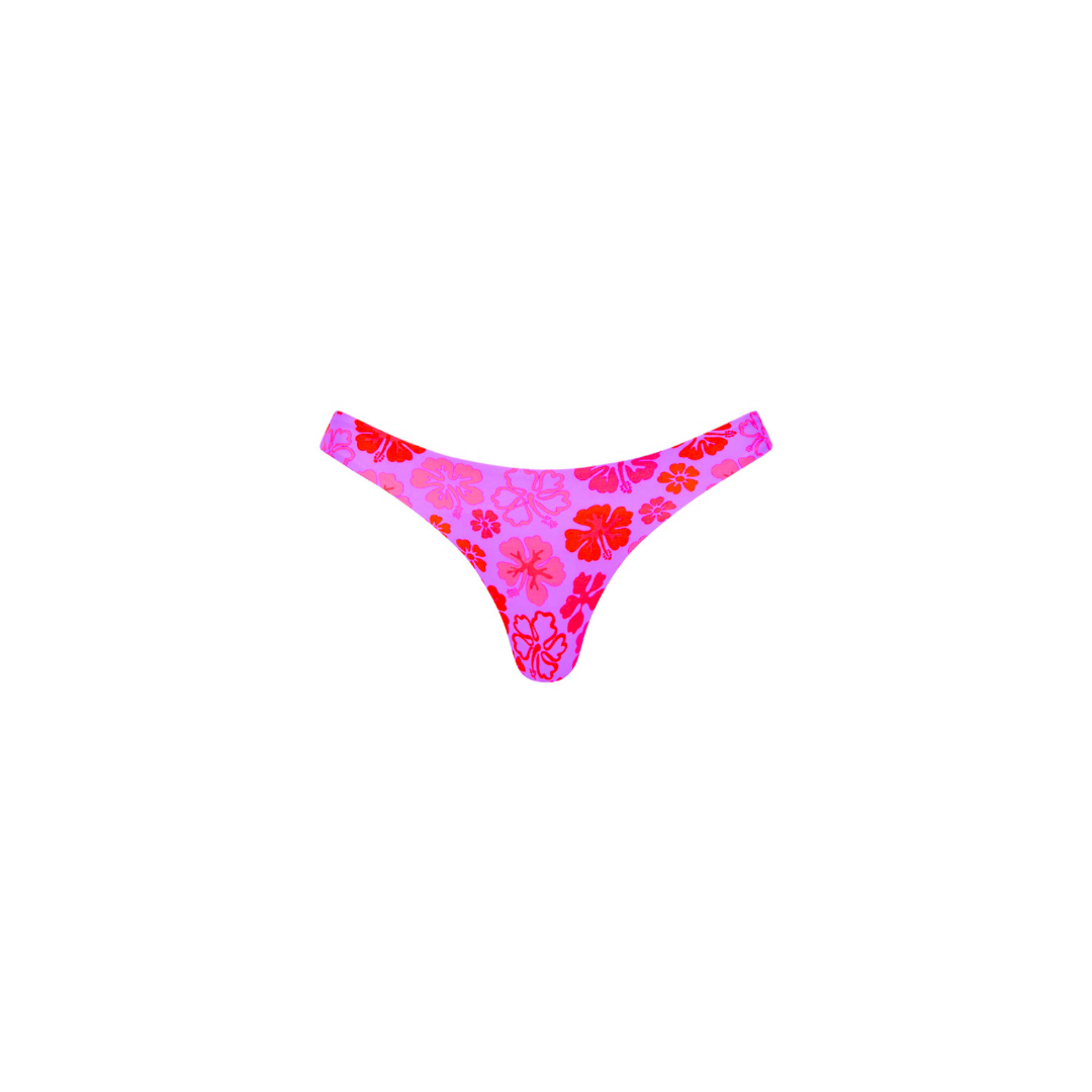 product image Womens Minimal Full Coverage Bikini Bottom - Cherry Berry