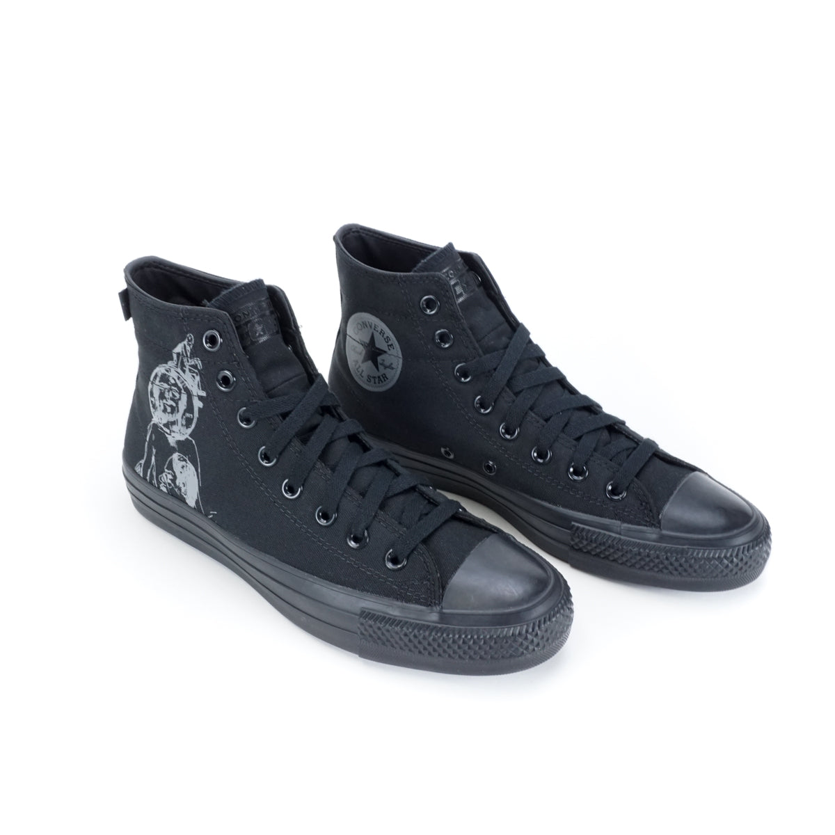 CTAS Pro Hi MA- Black/Black/Manderson