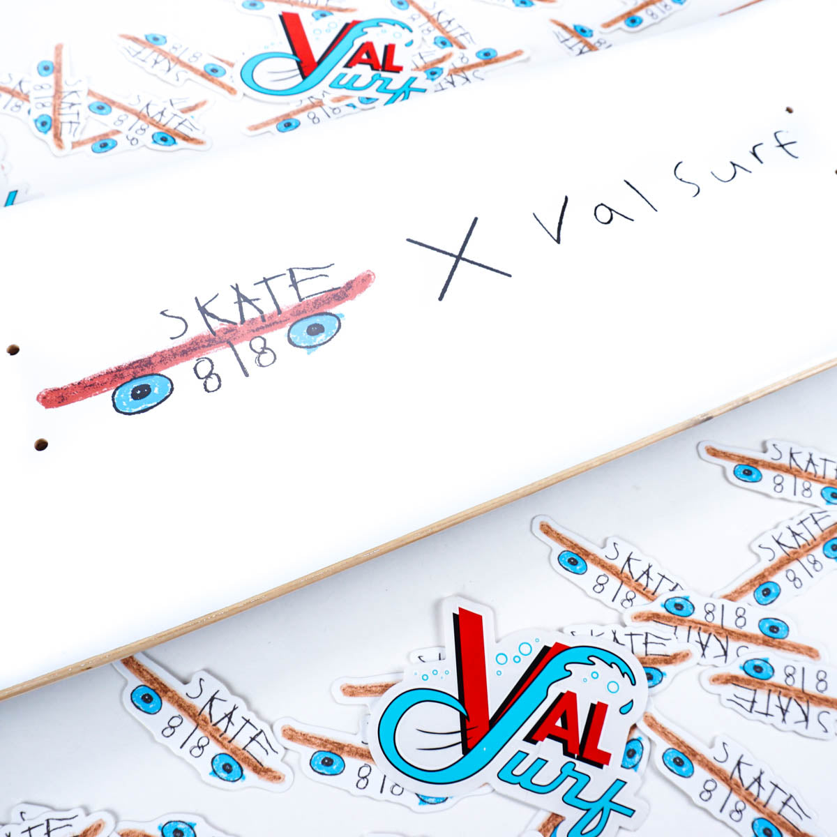 Skate 818 X Val Surf - 7.75