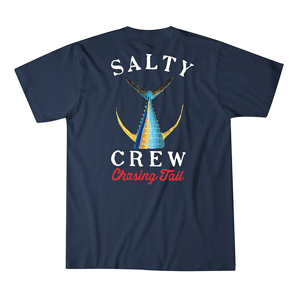 Tailed Standard S/S Tee, Navy Heather