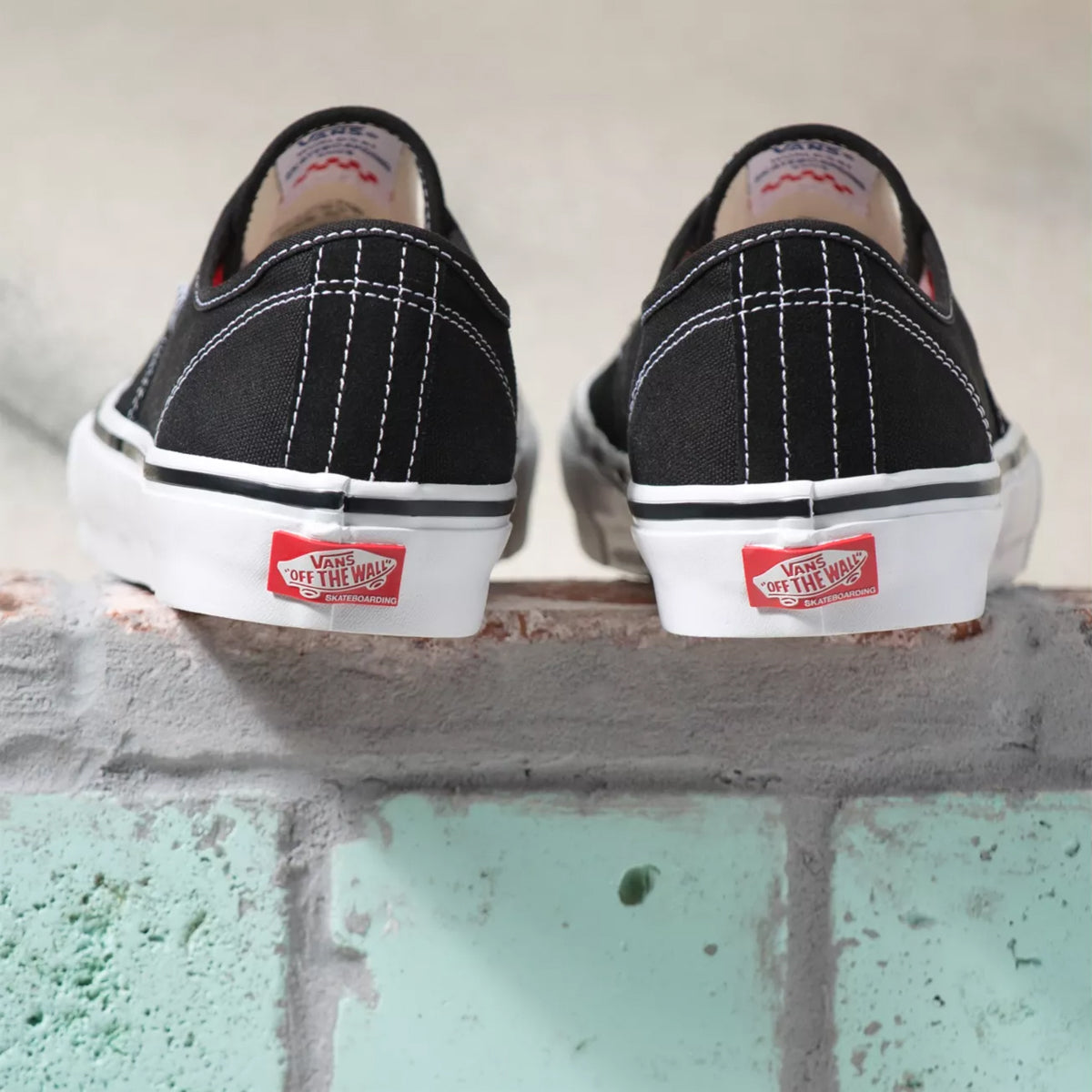 Skate Authentic - Black/White — Val Surf