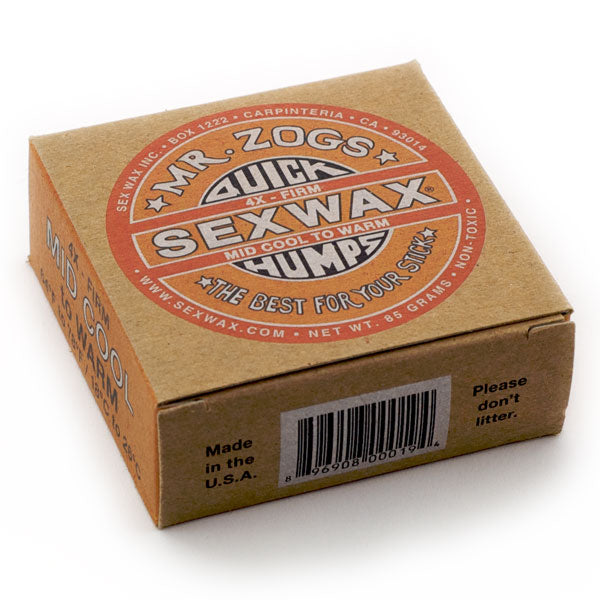 product image Sexwax Quick Humps Surf Wax, Mid Cool