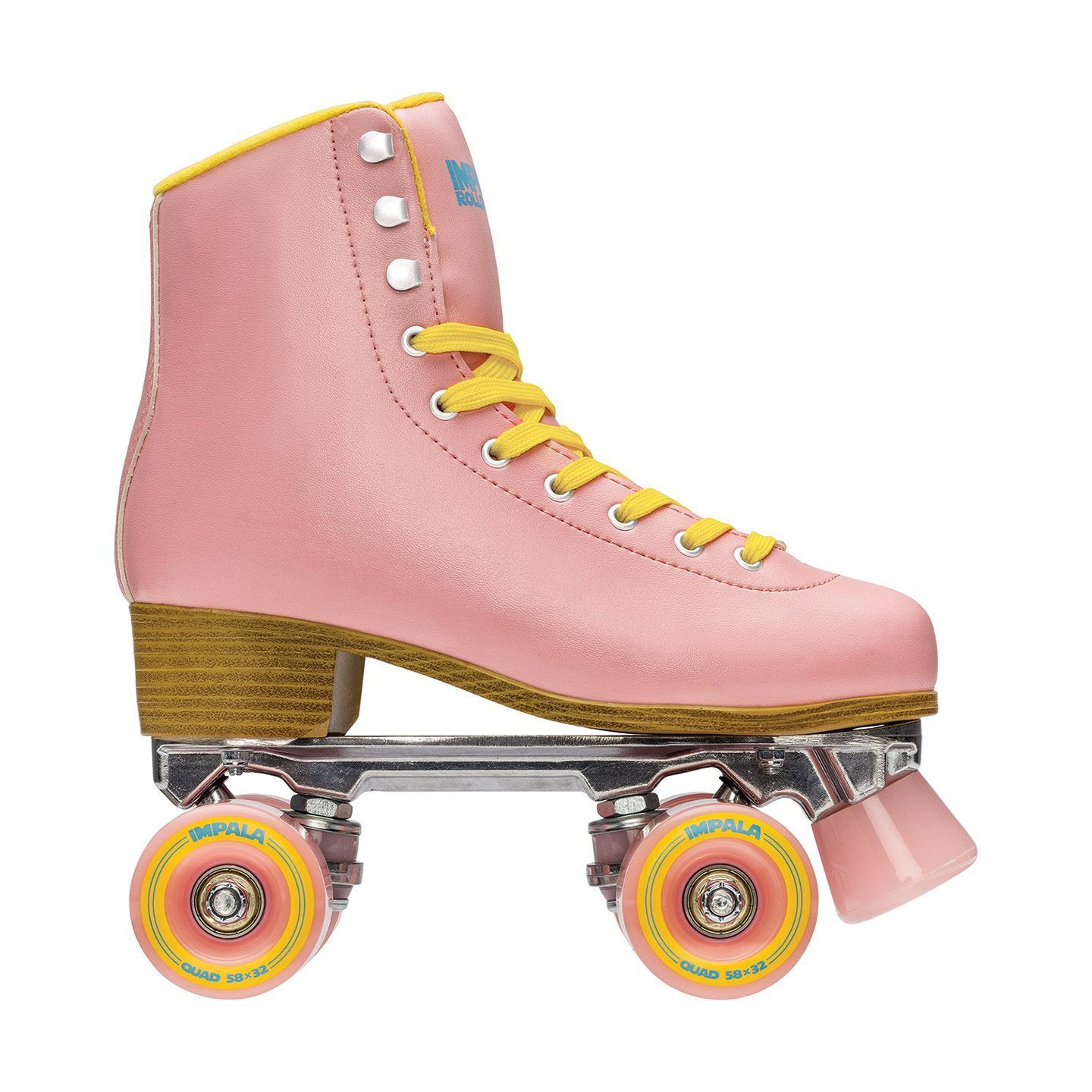 Impala Sidewalk Skates - Pink/Yellow