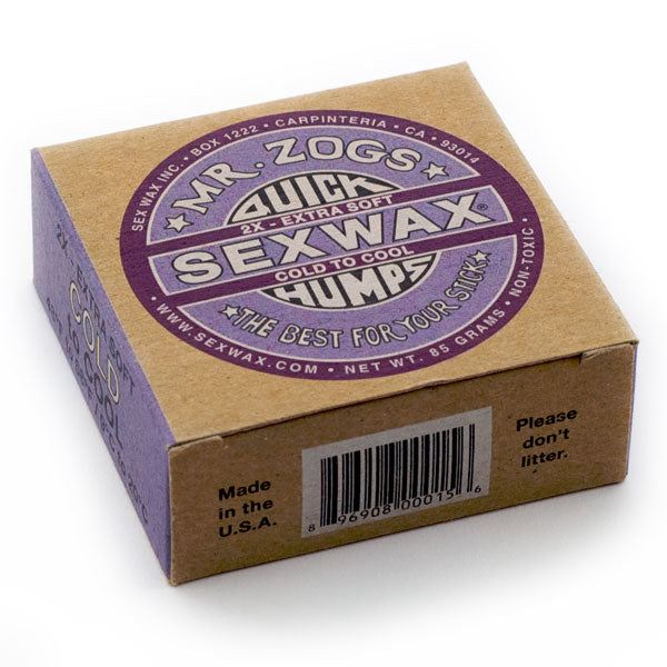 Sexwax Quick Humps Surf Wax (Shopify), Cold