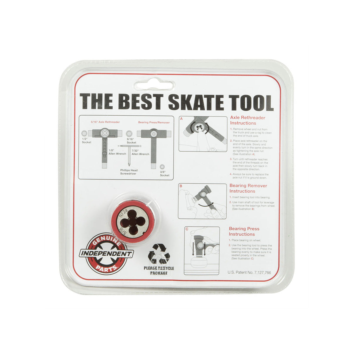 GP Best Skate Tool, Red