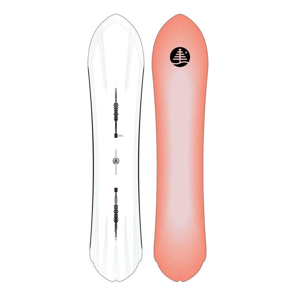 スノーボード Burton family tree 3D DEEP DAZE 154 Burton Family Tree 3D Deep Daze Flat Top Snowboard | Burton