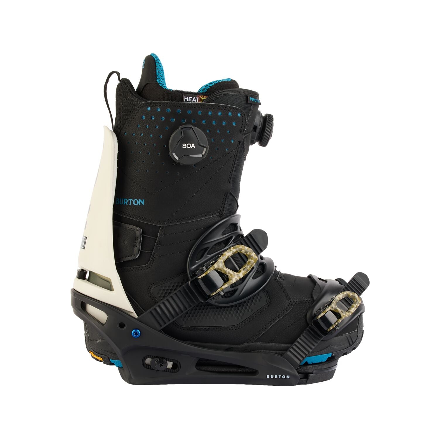 Men's Cartel X Re:Flex Snowboard Bindings - Black/Stout White/Logo