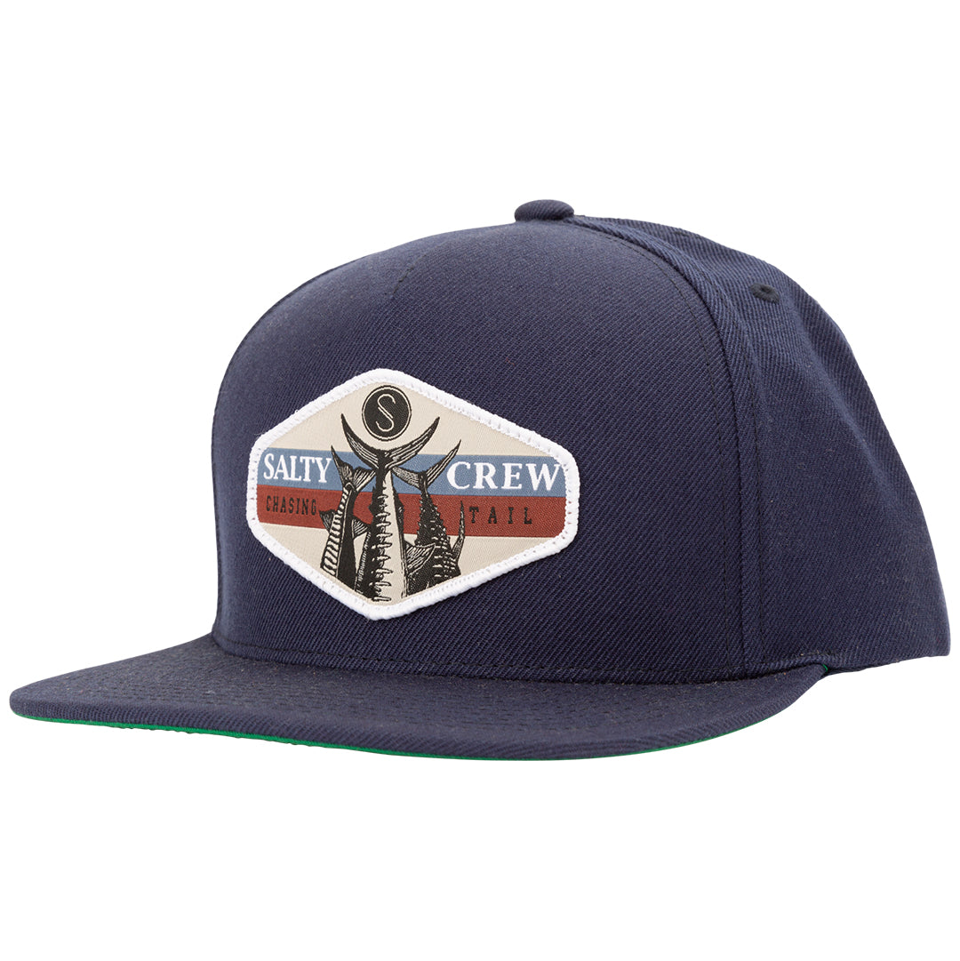 High Tail 5 Panel Hat - Navy