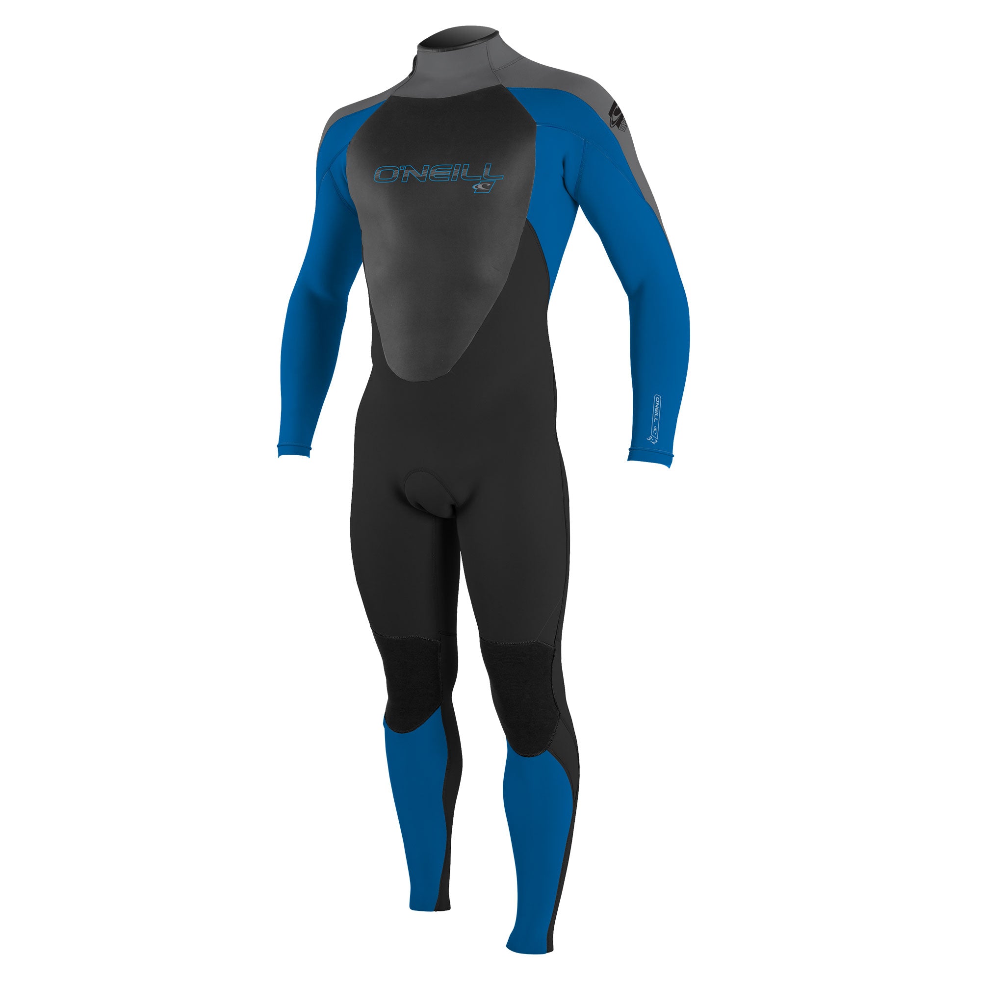 product image Youth Epic 3/2mm Back Zip Full Wetsuit , Blk/Ocean/Smoke